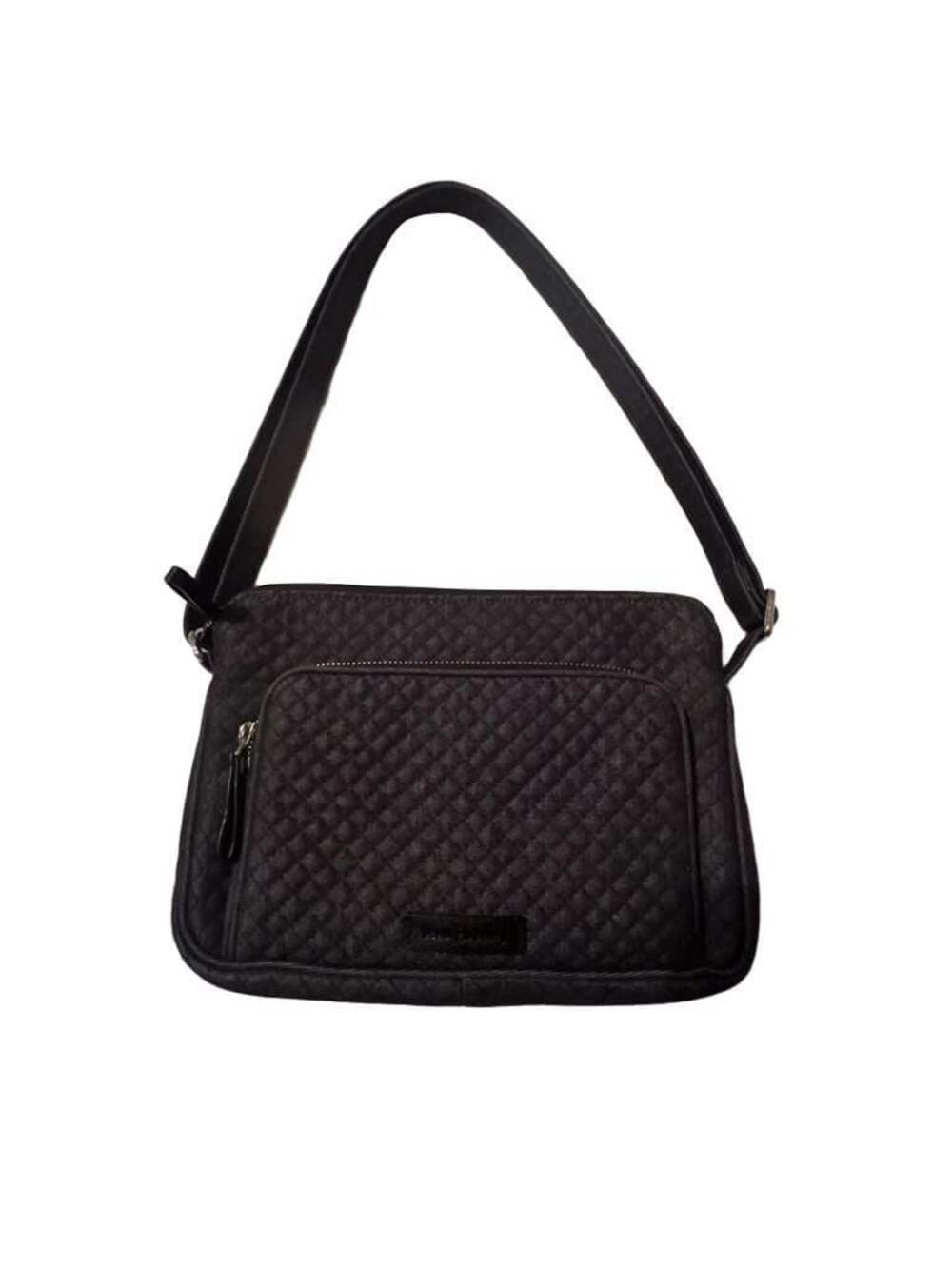Vera Bradley Quilted Denim Crossbody Bag with Floral Interior Lining